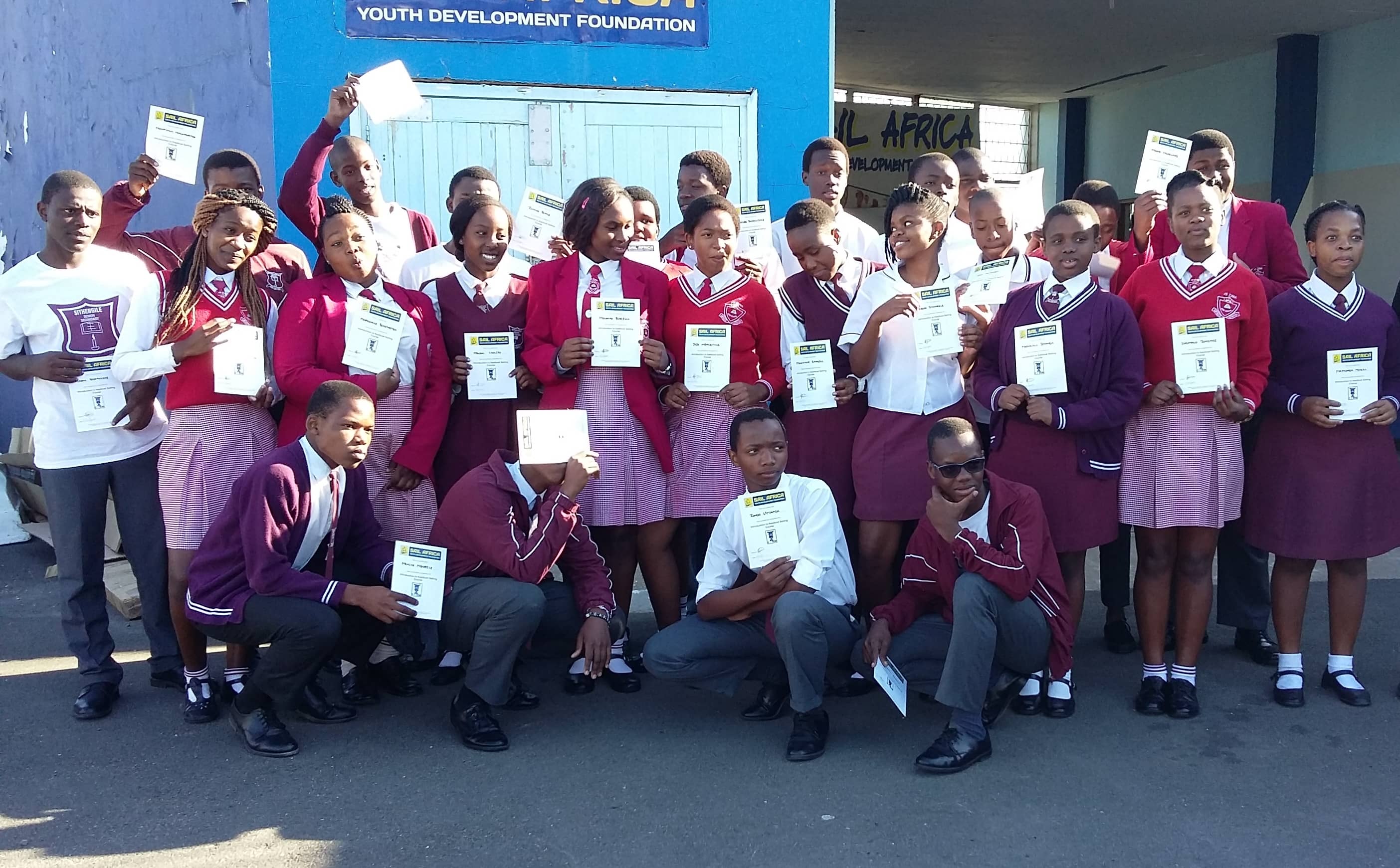 Grindrod Shipping sponsorship of Sail Africa’s youth development programme, changes lives